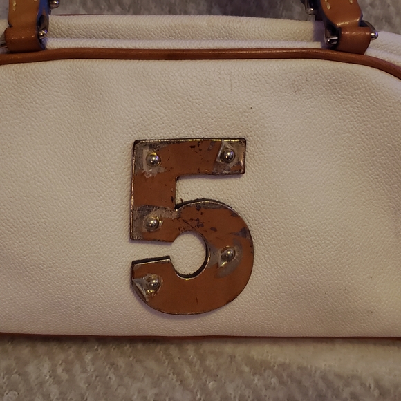 Dooney & Bourke #5 Shoulder Bag with Colorful Accents - Picture 2 of 10